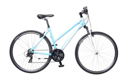 Neuzer X1 Cross Trekking Női kerékpár kék - fehér