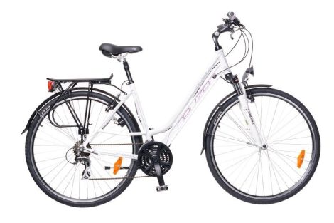 Neuzer Ravenna Acera - Női Trekking kerékpár fehér - lila