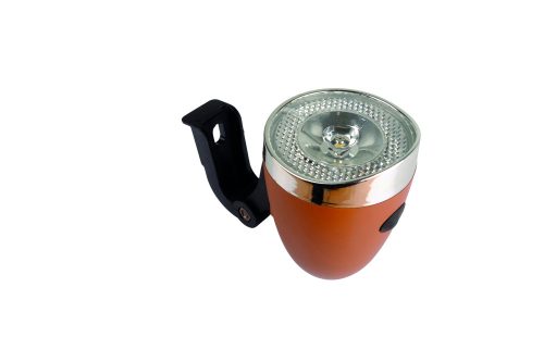 Lámpa első elemes(AAx2) 1 led 20 lumen 81x55 mm barna