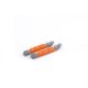 Ashima fékpofa gumi V-fékhez cserélhető szürke/narancs/szürke 72mm 